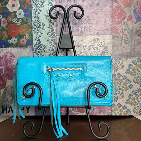 Authentic vintage Balenciaga classic continental wallet. - Picture 10 of 10